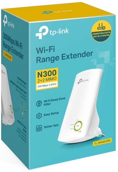 Ripetitore wifi N300 (Range Extender) con WPS